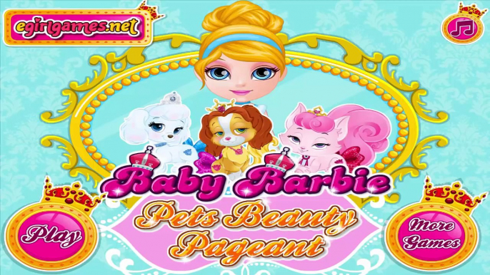 Baby Barbie Pets Beauty Pageant - Baby Barbie Pets Care Game