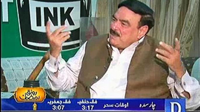 Aisa heart patient nahi dekha jo stairs se neeche utar rah ho bagair sahare ke - Sheikh Rasheed hints drama of Nawaz Sha