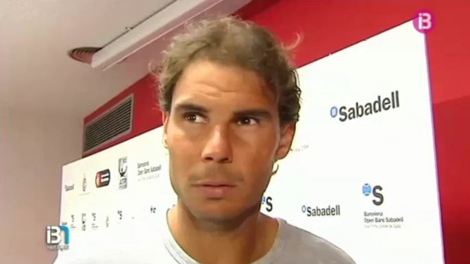 Rafael Nadal Interview for IB3 after QF at Barcelona Open 2016