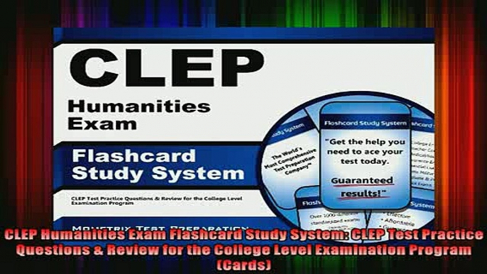 Free Full PDF Downlaod  CLEP Humanities Exam Flashcard Study System CLEP Test Practice Questions  Review for the Full Free