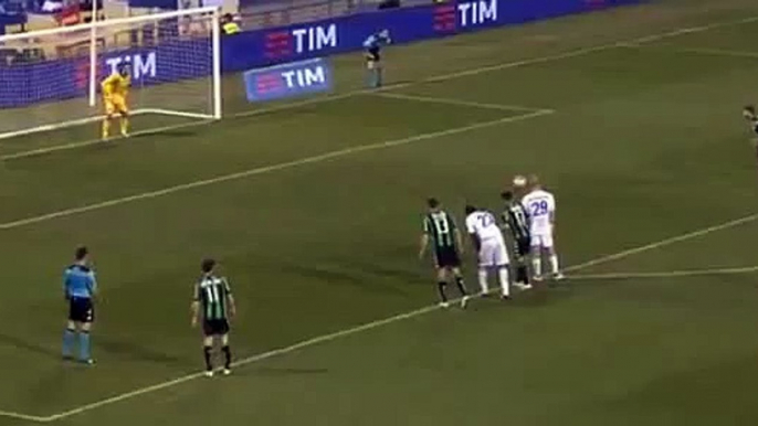 Domenico Berardi missed win Penalty - Sassuolo vs Sampdoria (2016)