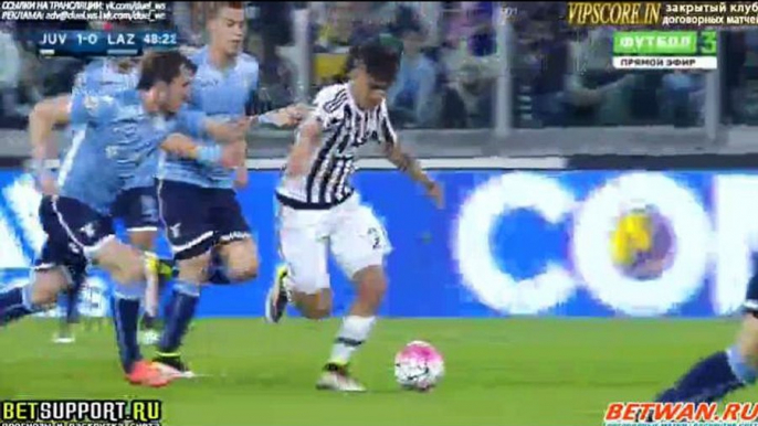 Red Card Patric - Juventus 1-0 Lazio (20.04.2016) Serie A