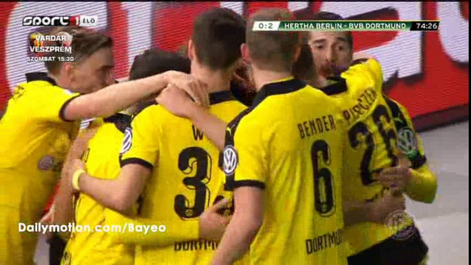 All Goals HD - Hertha Berlin 0-3 Borussia Dortmund - 20-04-2016