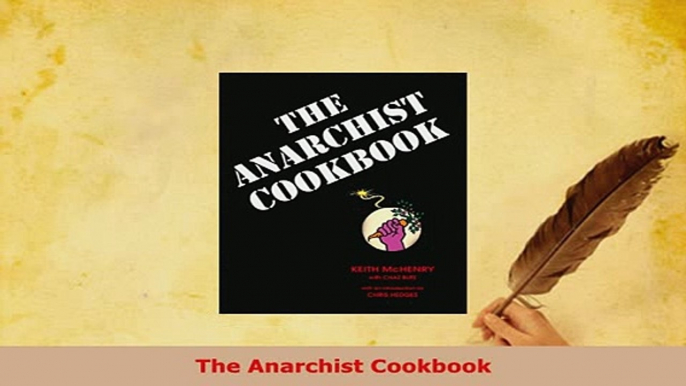 PDF  The Anarchist Cookbook Ebook