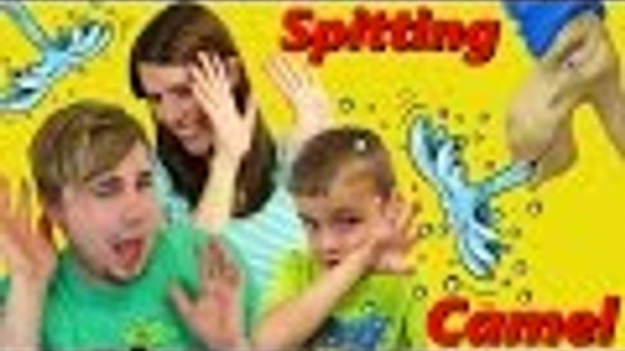 Disney | HELP!!! Spitting Camel Board Game Challenge Fun Water Shooting Challenge for Kids Family Game Night