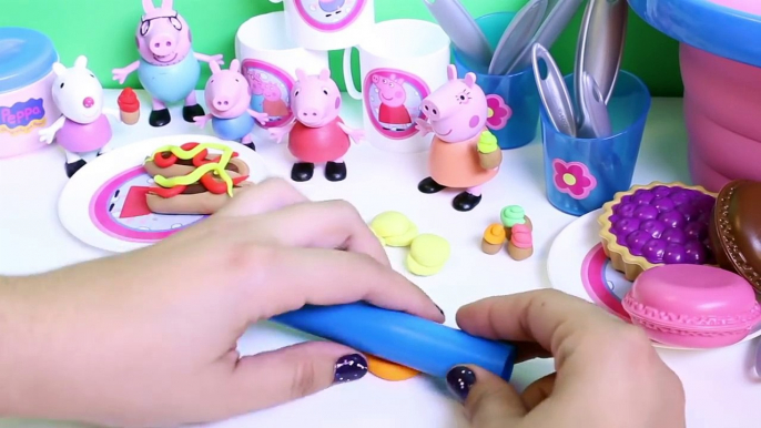 PlayDoh Picnic Basket Свинка Пеппа игрушки Peppa Pig Cesta de Picnic Peppa Pig Toys