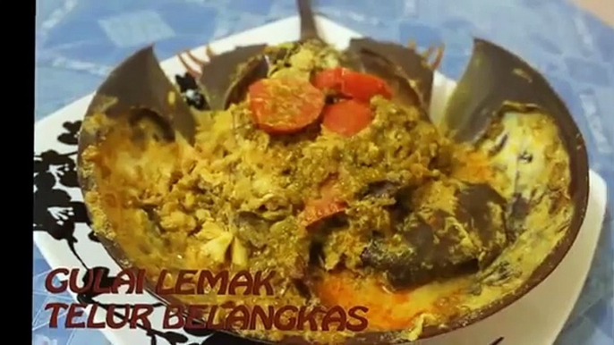 Membuat Gulai Lemak Telur Belangkas