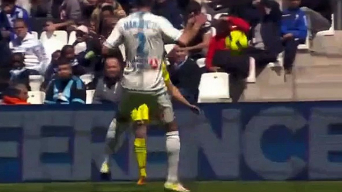 Nicolas N'Koulou Own GOAL (0:1) - Marseille vs Nantes 24/04/2016