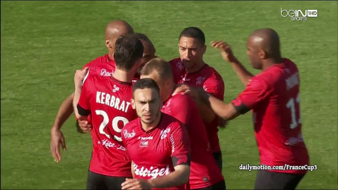 Jeremy Sorbon Goal HD - Guingamp 1-1 Caen - 24-04-2016