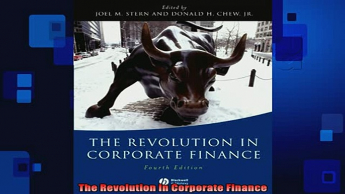 READ book  The Revolution in Corporate Finance Online Free