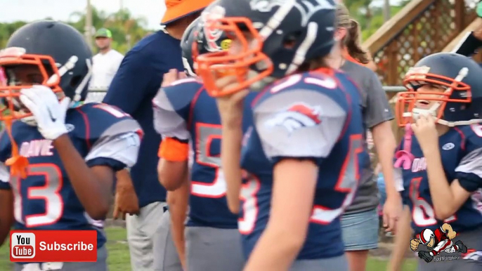 Youth Football AYFL 11u Davie Broncos vs Miramar Wolverines