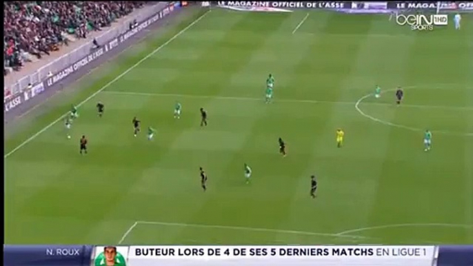 Roux GOAL (1-0) St Etienne vs Lorient 24_04_2016