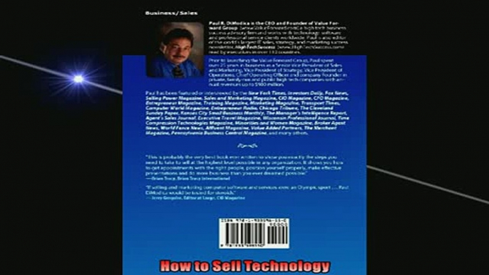 Free PDF Downlaod  How to Sell Technology  BOOK ONLINE