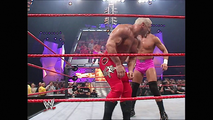 Stevie Richards (w/ Victoria) vs. Scott Steiner (w/ Test and Stacy Keibler)