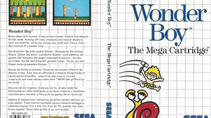 Wonder Boy Master System Original Soundtracks