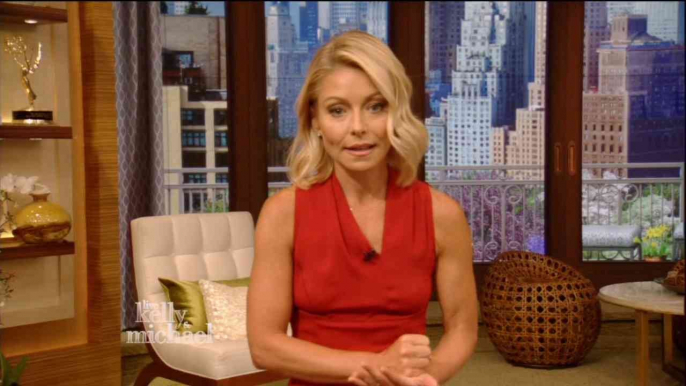 Kelly Ripa Returns, Addresses Strahan