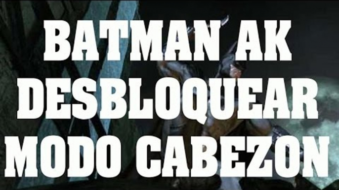 Truco Batman Arkham Knight - Desbloquear modo cabezón