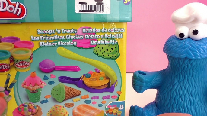 Kurabiye Canavarı Play Doh Oyun Hamuru Yiyor! Play Doh Ile Dondurma Yapımı! Komik Türk