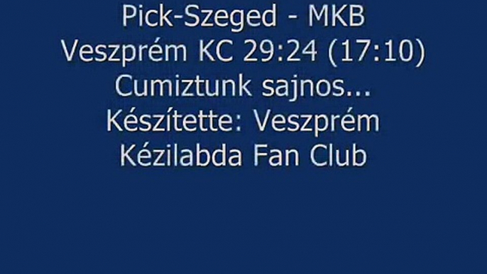 Pick-Szeged - MKB Veszprém KC 29:24 (17:10) képekben