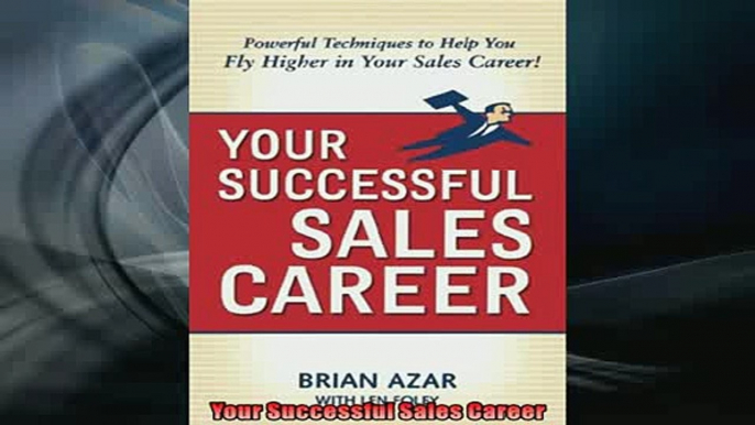 EBOOK ONLINE  Your Successful Sales Career READ ONLINE