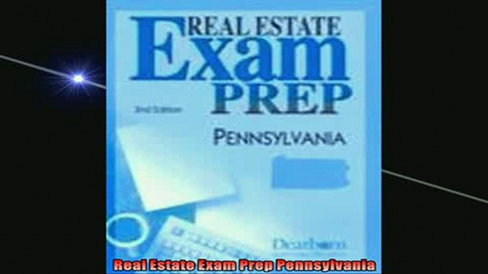 FREE PDF  Real Estate Exam Prep Pennsylvania  DOWNLOAD ONLINE