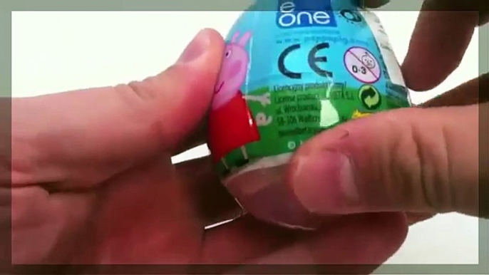 Peppa Pig unboxing sorpresa dulces de huevo y el juguete | HD