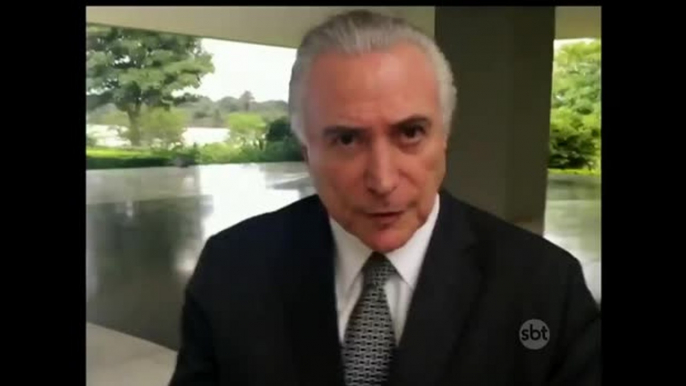 Jornais e agências de notícias repercutem declarações de Temer ao SBT