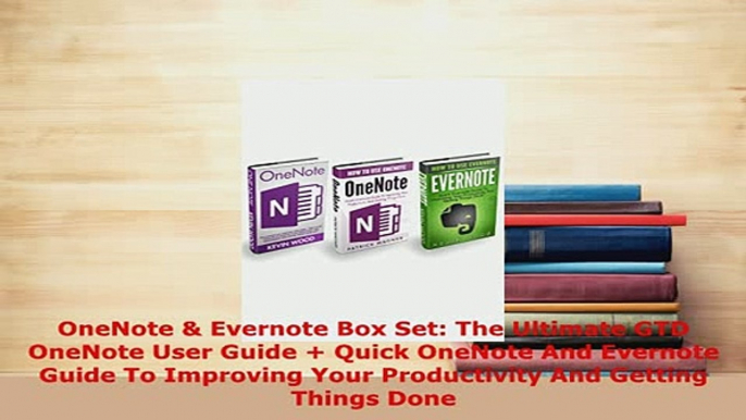 Download  OneNote  Evernote Box Set The Ultimate GTD OneNote User Guide  Quick OneNote And  Read Online