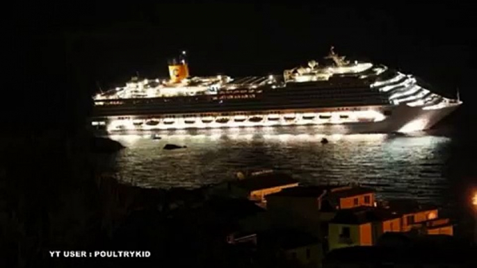 Isola del Giglio. Naufragio della Costa Concordia