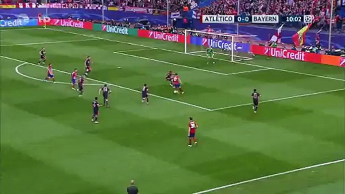 Atletico vs Bayern 2016 Goal