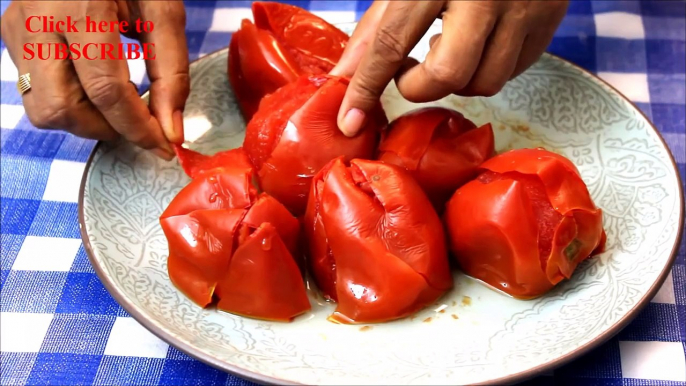 Sweet tomato chutney recipe for paratha & snacks/easy Indian chatni recipes-let's be foodie