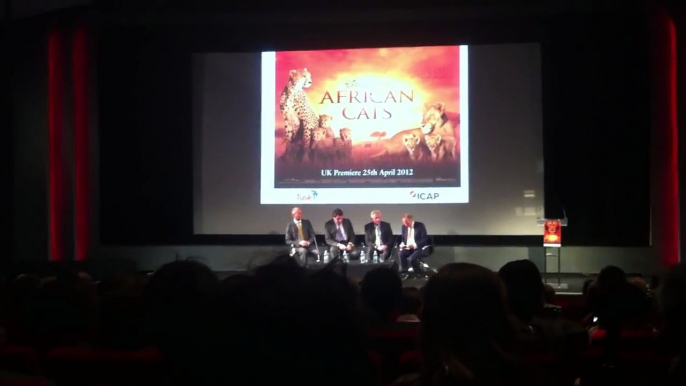 Prince William's speech at the African Cats London premiere - 25 April 2012 - Part 2