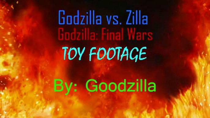 Godzilla vs. Zilla (Final Wars): Toy Footage