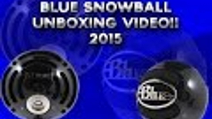 Blue SnowBall USB Microphone  Unboxing Video + Setup