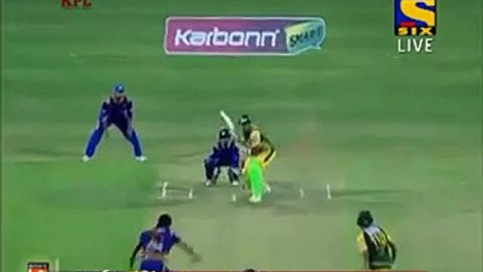 How a bowler with amazing action took wickets in Indian league