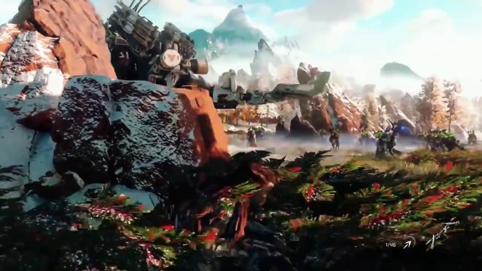 Horizon Zero Dawn Gameplay Details (PS4 Gameplay HD 1080p)