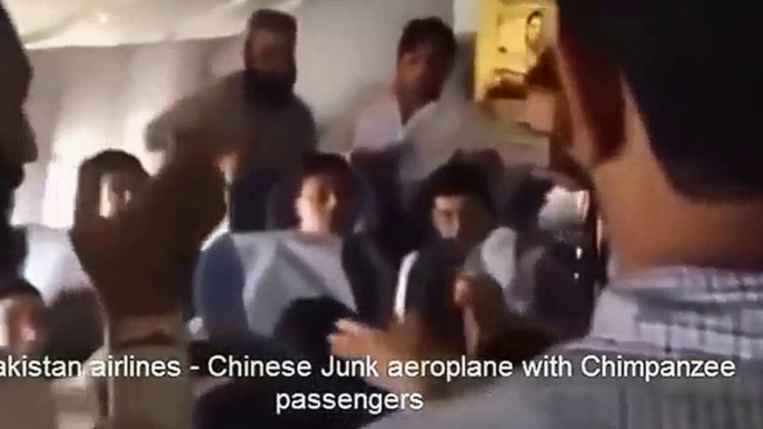 Only In Pak Funniest Pakistan Airlines No A C and passengers barking like dogs Funny Videos