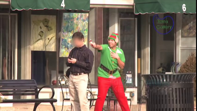 Christmas Elf Prank - Scares and Cares