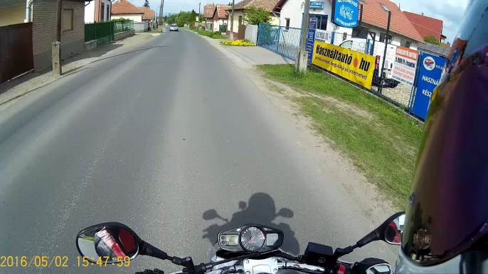 SJCAM SJ4000 WiFi Test#4 - Suzuki GSR600 - Dominator