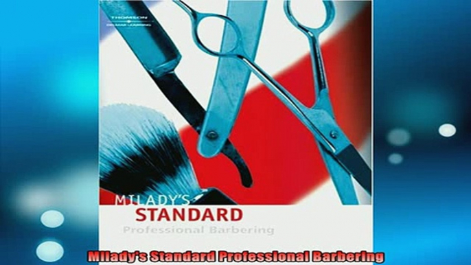 READ book  Miladys Standard Professional Barbering Free Online