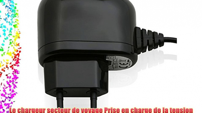 Wicked Chili Chargeur allume-cigare Micro USB 21 A pour Samsung LG Nokia HTC Sony Huawei Wiko