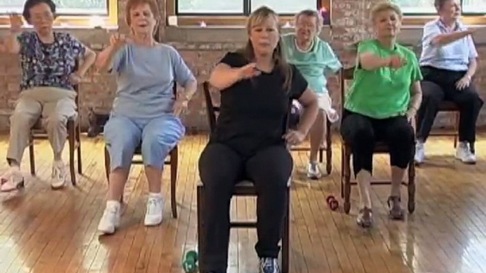 Stronger Seniors Strength - Senior Exercise Aerobic Video, Elderly Exercise, Chair Exercise