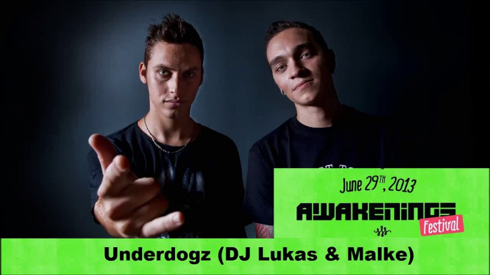 Underdogz Live @ Awakenings Festival 2013 (Spaarnwoude) 29/06/2013