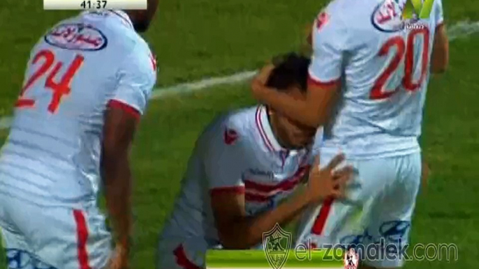 هدف الزمالك الاول| محمود كهربا| الزمالك 1-0 طلائع الجيش | الدورى المصرى الممتاز 2015/2016| الاسبوع السادس و عشرون