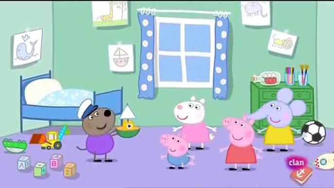 Peppa Pig en Español - Temporada 4 - Capitulo 14 - El capitán papá dog Peppa Pig Español