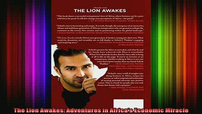 READ THE NEW BOOK   The Lion Awakes Adventures in Africas Economic Miracle  FREE BOOOK ONLINE