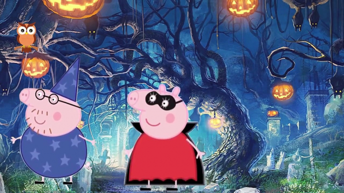 Peppa Pig Halloween Full Episode 12 [Part 1[ Family Finger \ Nursery Rhymes More Lyrics