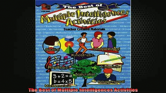 READ book  The Best of Multiple Intelligences Activities Full EBook