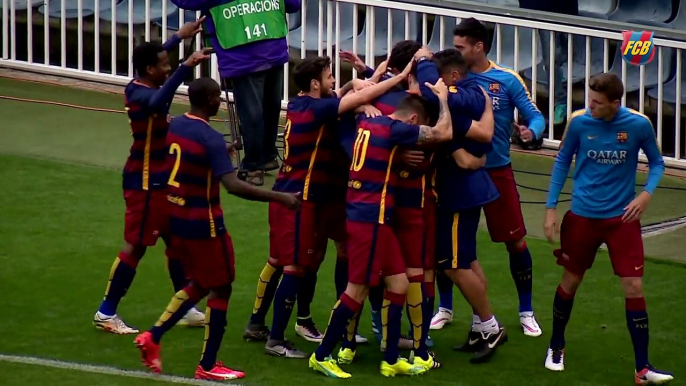 [HIGHLIGHTS] FUTBOL (2A B) - FC Barcelona B-Eldense (1-0)