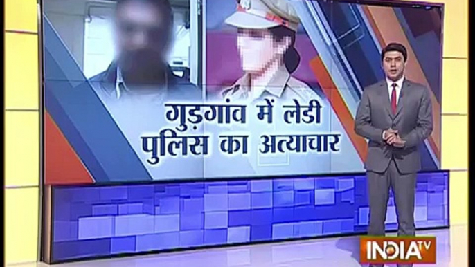 Lady police saves rapist in Gurgaon